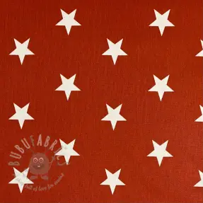 Bomullstyg Stars terra