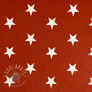 Bomullstyg Stars terra