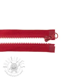 Blixtlås delbar 75 cm bordeaux