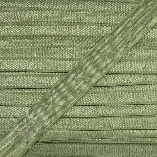 Kantelastik 15 mm old green