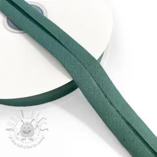 Kantremsa bomull dark old green