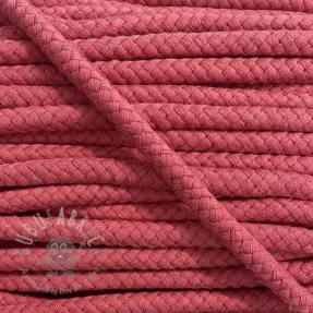Bomullssnöre 8 mm coral