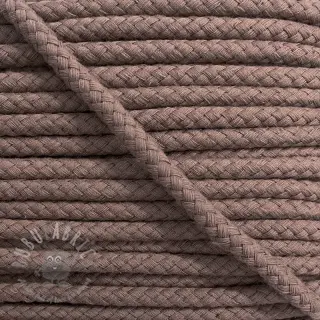 Bomullssnöre 8 mm mauve