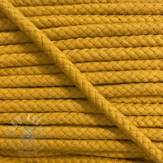 Bomullssnöre 8 mm ochre