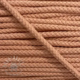 Bomullssnöre 8 mm salmon