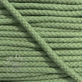 Bomullssnöre 8 mm dark old green