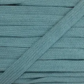 Bavlnená šnúra plochá 13 mm baby blue