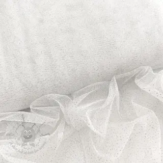Tyll till TUTU-kjol ROYAL SPARKLE white silver