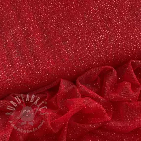 Tyll till TUTU-kjol ROYAL SPARKLE red silver