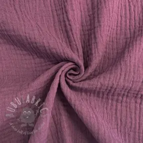 Dubbelgasväv/muslin purple