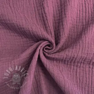 Dubbelgasväv/muslin purple