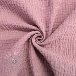 Dubbelgasväv/muslin lilac