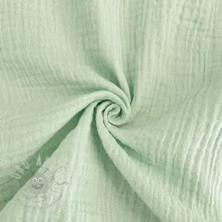 Dubbelgasväv/muslin mint