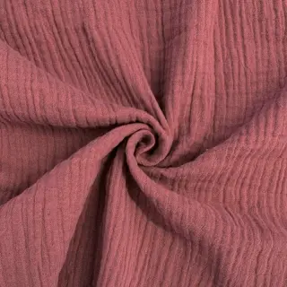 Dvojitá gázovina/mušelín mauve