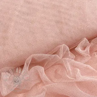 Tyll till TUTU-kjol ROYAL SPARKLE rose gold