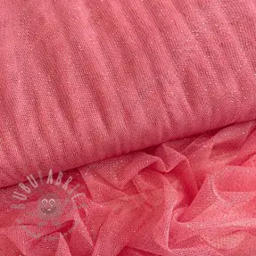Tyll till TUTU-kjol ROYAL SPARKLE pink gold