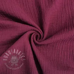 Dubbelgasväv/muslin berry