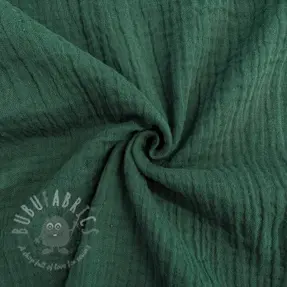 Dubbelgasväv/muslin old green