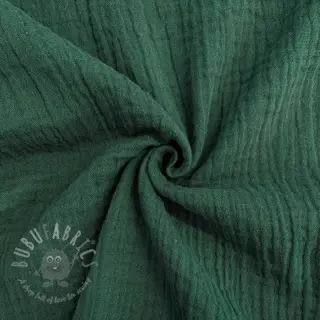 Dubbelgasväv/muslin old green