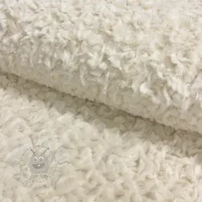 Konstpäls Curly ecru
