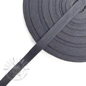 Kypertband bomulls 15 mm grey