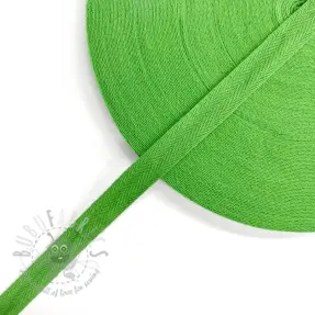 Kypertband bomulls 15 mm lime