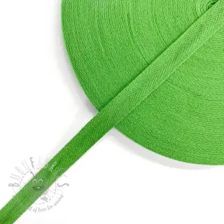 Kypertband bomulls 15 mm lime