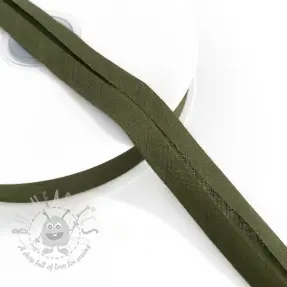 Kantremsa bomull camo green