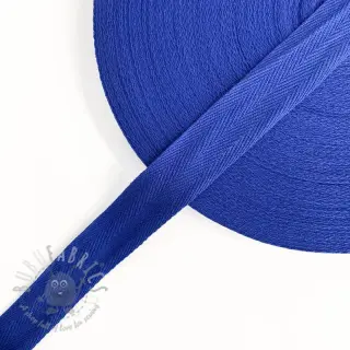 Kypertband bomulls 25 mm cobalt