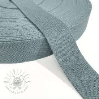 Gjordband bomull 4 cm cloud blue