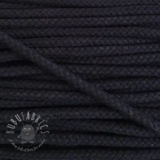 Bomullssnöre 8 mm dark blue