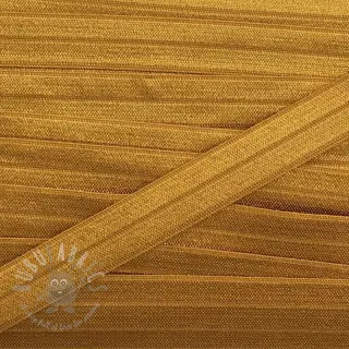Kantelastik 15 mm mustard