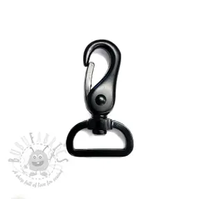 Metallkarbinhake 25 mm black