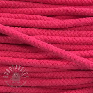 Bomullssnöre 8 mm fuchsia