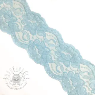 Spets Blossom light blue
