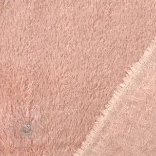 Konstpäls LUREX SILVER rose