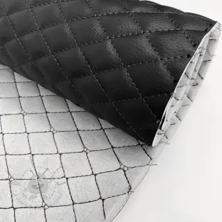 Konstläder MATELASSE noir