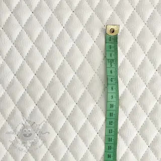 Konstläder MATELASSE blanc