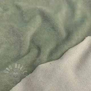Babyplysch moss green