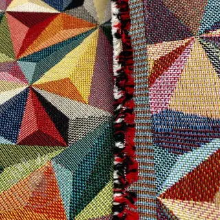 Dekorationstyg GOBELIN PREMIUM Colourful triangles
