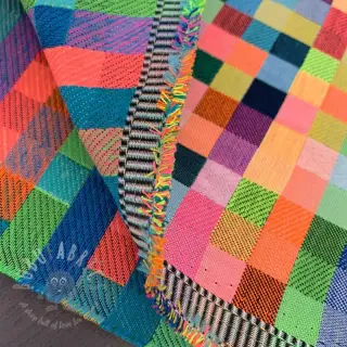 Dekorationstyg jacquard Pixels