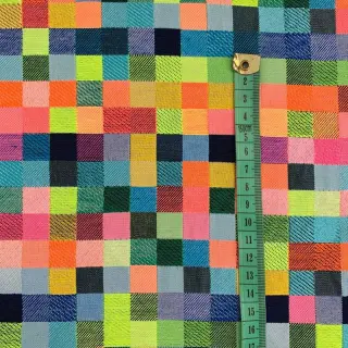 Dekoračná látka jacquard Pixels