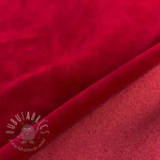 Babyplysch bordeaux