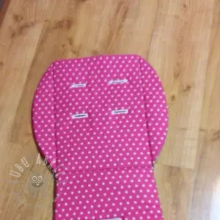 Bomullstyg Petit stars pink