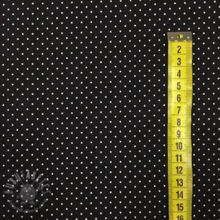 Bomullstyg Petit dots navy