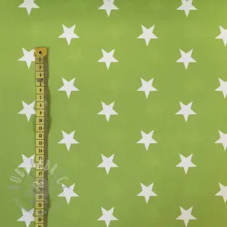 Bomullstyg Stars mint