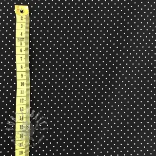 Bomullstyg Petit dots green
