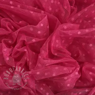 Tyll till TUTU-kjol SPOT fuchsia