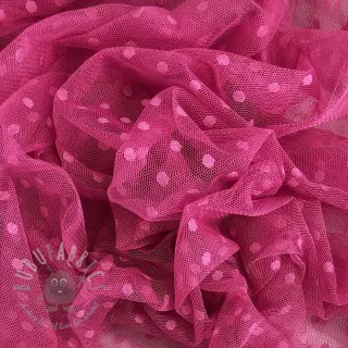 Tyll till TUTU-kjol SPOT dark fuchsia