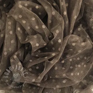 Tyll till TUTU-kjol SPOT dark taupe